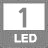 1 LED